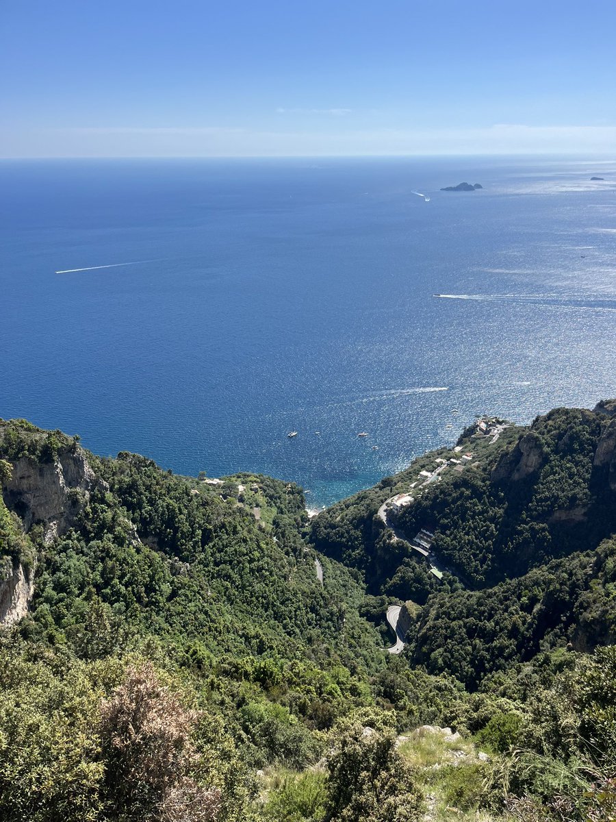 Greetings from The Path of the Gods in Positano!