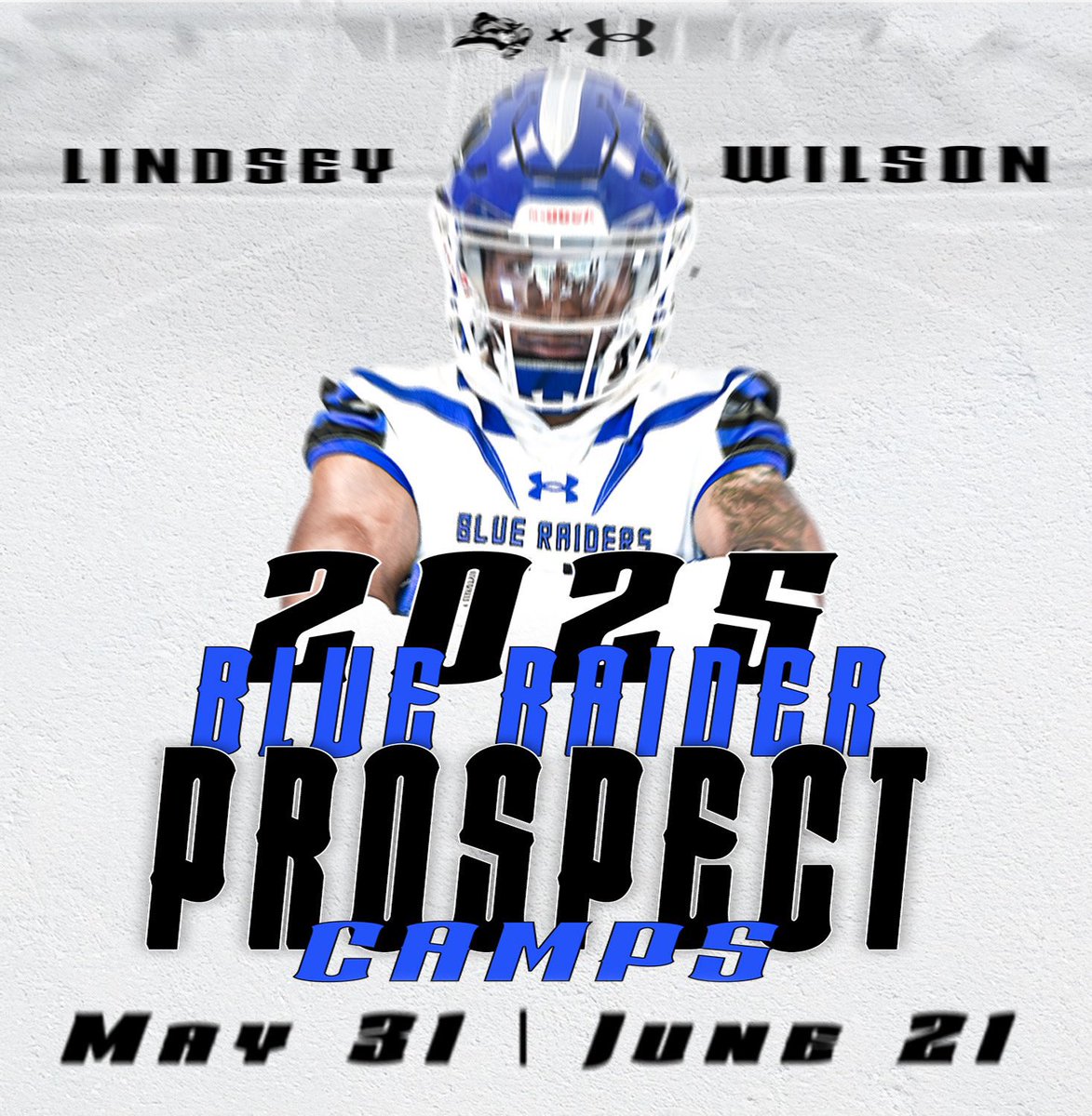 Thanks <a href="/CoachGraham_LWC/">Marcus Graham</a> for the camp invite <a href="/HartsfieldKit/">Kit Hartsfield</a>