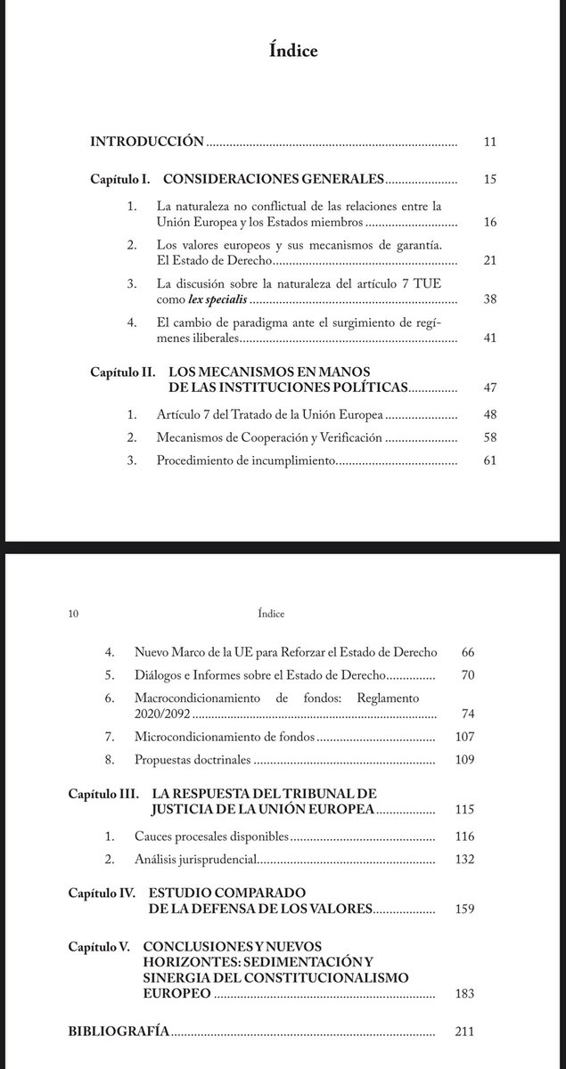 📚 Recién publicada 📚 
Comparto mi nueva monografía, donde analizo los mecanismos de garantía de los valores europeos, en lo que califico como un proceso de sedimentación del constitucionalismo a través del Estado de Derecho.
Disponible: dykinson.com/libros/mecanis…