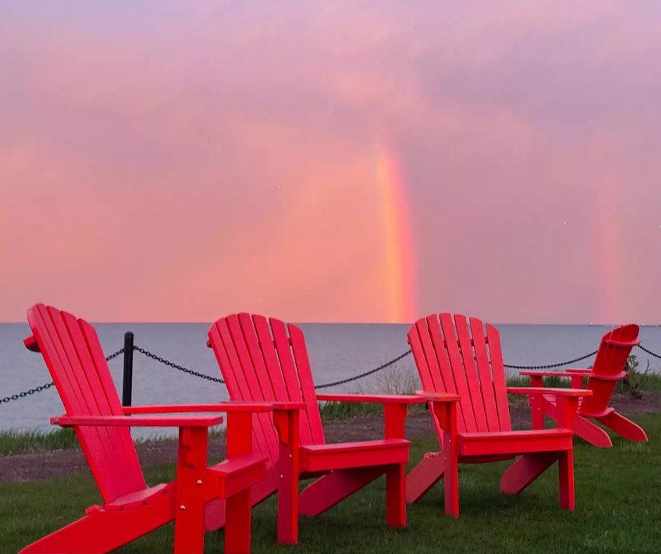 Carthage’s signature red Adirondack chairs offer the perfect spot for students to unwind, study, or connect with friends while enjoying the nice weather. 

This photo was captured by Nereyda Marquez ’25!