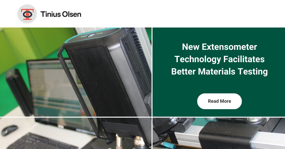 TiniusOlsen1's tweet image. New optical extensometer technology offers non-contact, high-accuracy measurement designed to overcome common challenges. Learn about Tinius Olsen’s updated Vector Extensometer designed to minimize manual errors in calculation.

tiniusolsen.com/new-extensomet…

#extensometer #AI