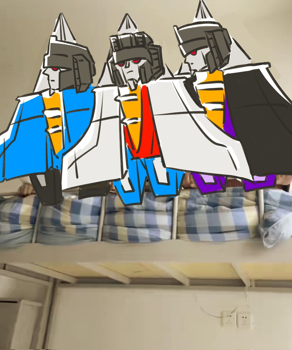 Relti_AH's tweet image. #Transformers #starscream #thundercracker #skywarp
When do caged birds fly🐦