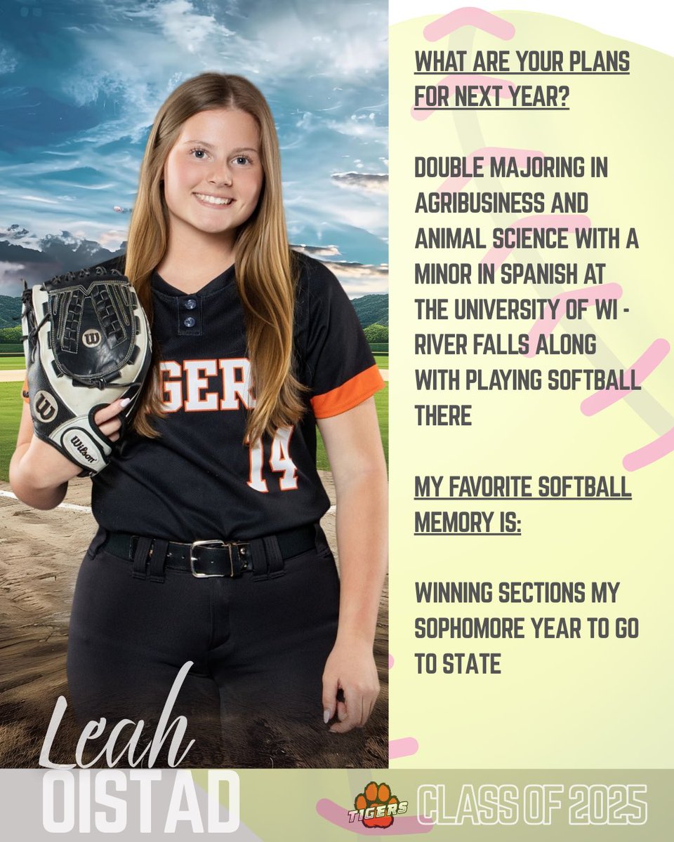 Celebrating Senior <a href="/leah_oistad/">Leah Oistad</a>! 🧡