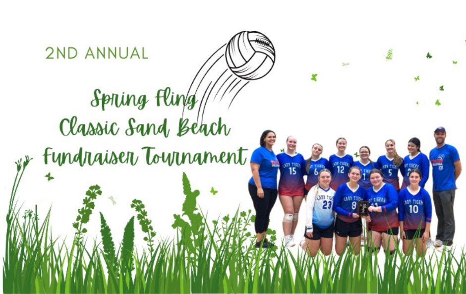 Sign up for this Saturday's tournament and help raise money to support high school athletes! 🏐

There will be 1st-place prizes, including a decorated volleyball for one player and Volleyball Beach gift cards for the rest of the team! 

Sign up here → bit.ly/43aw7CB