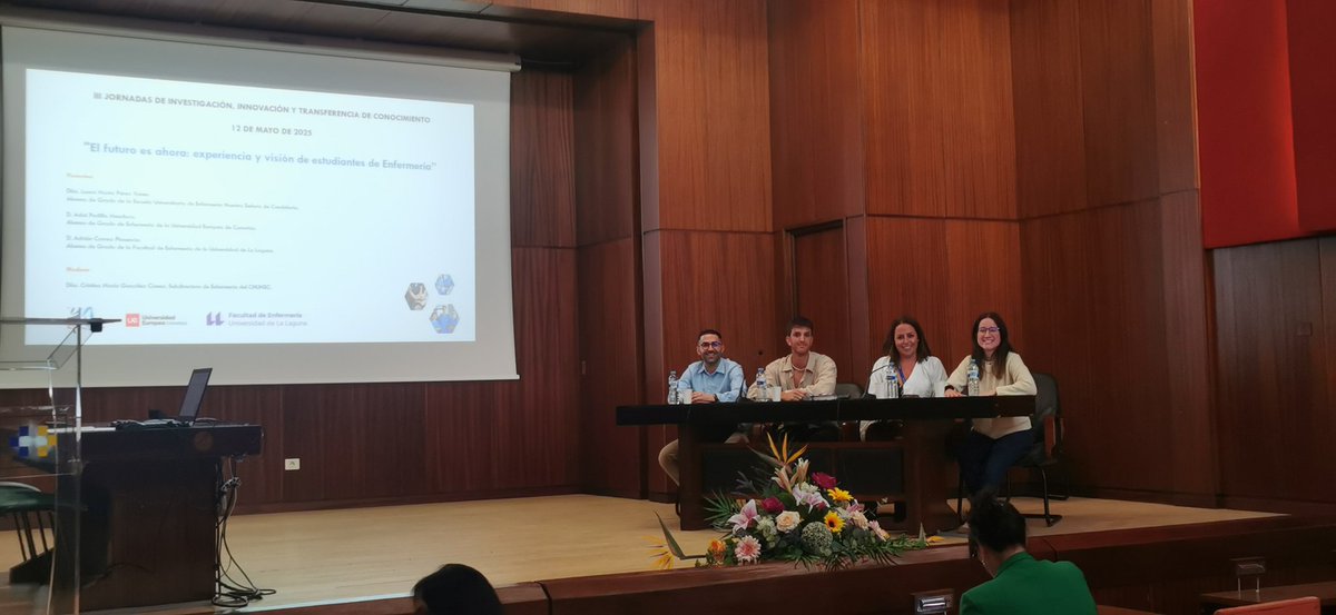 UGC_HUNSC (@ugc_hunsc) on Twitter photo Retomamos la tarde con la Mesa: EL FUTURO ES AHORA: Experiencia y Visión de Estudiantes de Enfermería en la III Jornada de Investigación, Innovación y Transferencia de Conocimiento del #CHUNSC en #DiaInternacionalDeLaEnfermera
<a href="/euensc1967/">Escuela Enfermería Nuestra Señora de Candelaria</a> <a href="/EnfermeriaULL/">Enfermería ULL</a> <a href="/UECanarias/">UECanarias</a>
#somosHUNSC Retomamos la tarde con la Mesa: EL FUTURO ES AHORA: Experiencia y Visión de Estudiantes de Enfermería en la III Jornada de Investigación, Innovación y Transferencia de Conocimiento del #CHUNSC en #DiaInternacionalDeLaEnfermera
<a href="/euensc1967/">Escuela Enfermería Nuestra Señora de Candelaria</a> <a href="/EnfermeriaULL/">Enfermería ULL</a> <a href="/UECanarias/">UECanarias</a>
#somosHUNSC