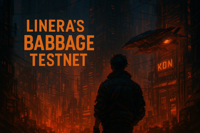 Linera’s Babbage Testnet powers Real-Time Blockchain ! Build scalable apps with #microchains. Tag <a href="/linera_io/">Linera ⛓️</a> &amp; earn Drops points: drops.linera.io/invite?code=BN… 🚀 Join now! #blockchain