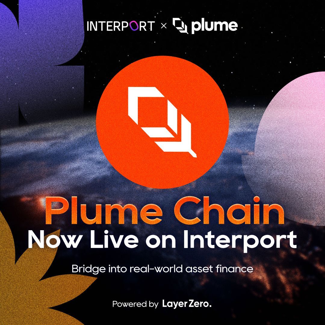🚀 USDT &amp; USDC can now fly cross-chain to <a href="/plumenetwork/">Plume - RWAfi Chain</a> via Interport!

Tap into the RWAfi chain built for next-gen finance — fast, direct, and powered by <a href="/LayerZero_Core/">LayerZero</a>.