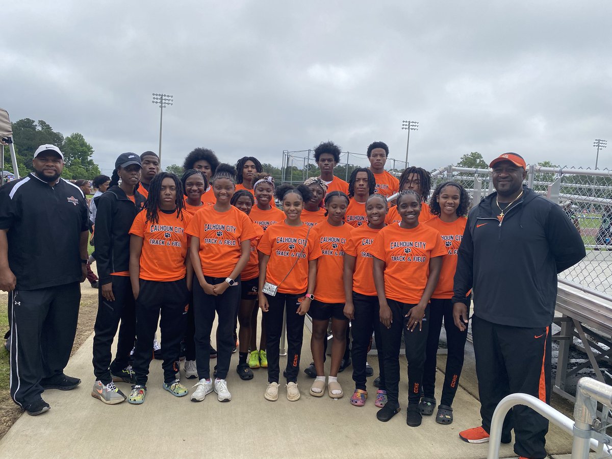 Good luck to our track team today as it competes in the Class 2A State Championships!

#CalhounCity | #CityPride