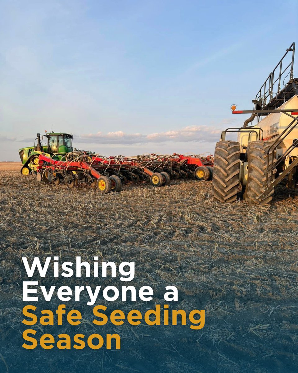 This time of year moves fast—but nothing is more important than getting home safe to your loved ones. Let’s look out for one another and make safety the top priority this season.

Here’s to a strong #Plant25.💪

#seed25 #saskfarmer #saskag #westernag #pulses #lentils