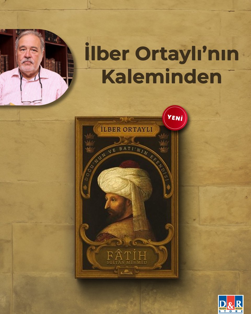 Avrupa’dan Karadeniz’e uzanan seferlerle geçen bir ömür… 

Usta tarihçi İlber Ortaylı'dan, yaşamının tüm yönleriyle Fatih Sultan Mehmed'in hayatı D&amp;R mağazalarında dr.com.tr 'de seni bekliyor!

d-r.im/a/gSbJD