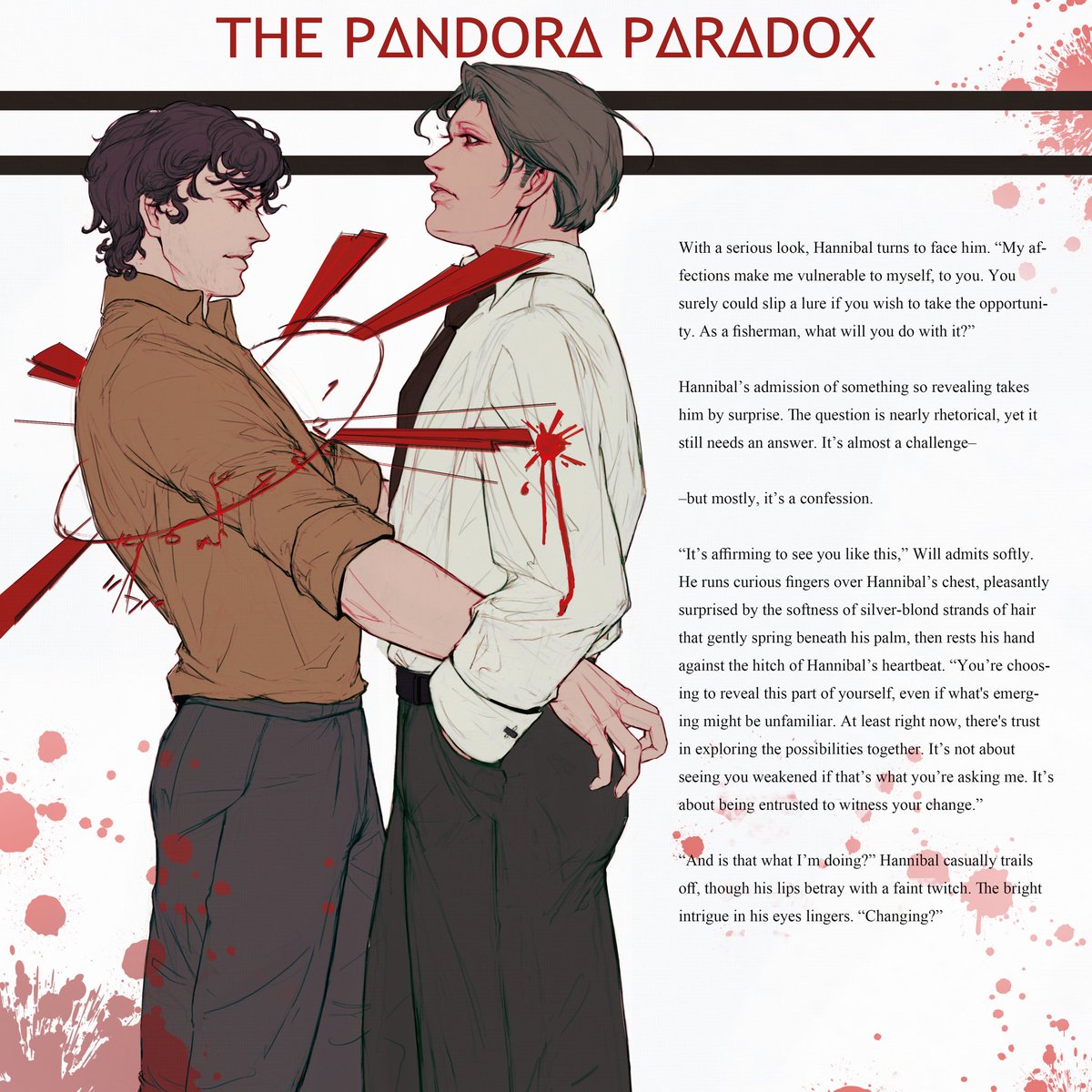 The third chapter for my fic, The Pandora Paradox is here!💙

Link: archiveofourown.org/works/55710751…

WhumpWars: #FADserver #Hannibal #Hannigram