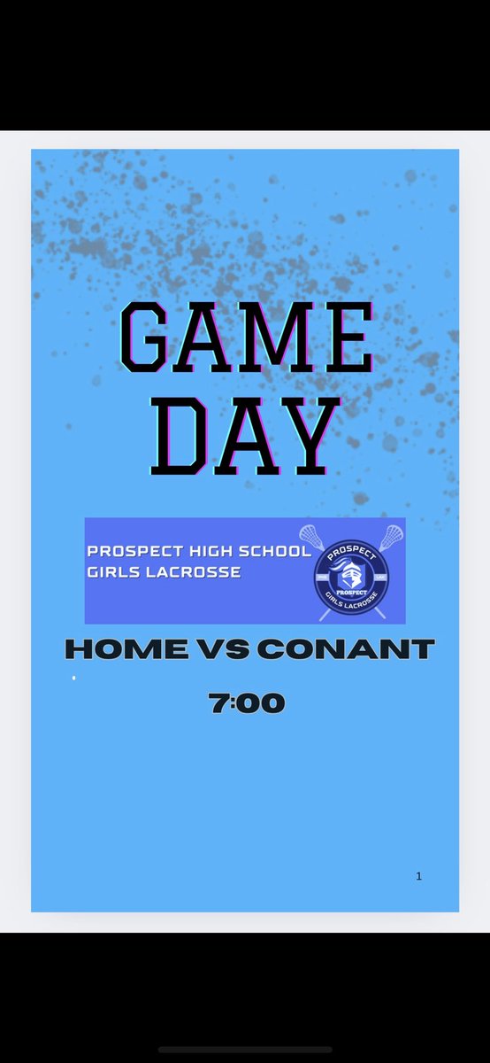 🥍Prospect HS Girls Lacrosse Fans🥍 (@phsgirlslaxfans) on Twitter photo Come out and support the last regular season home game!! #LGK <a href="/ScottMcD_PHS/">Prospect Athletics</a> <a href="/Dion_JTsports/">Dion (J & T Sports)</a> <a href="/dhpreps/">Daily Herald Preps</a> <a href="/john_leusch/">John Leusch</a> <a href="/PHS_DeBoeuf/">Dan DeBoeuf</a> Come out and support the last regular season home game!! #LGK <a href="/ScottMcD_PHS/">Prospect Athletics</a> <a href="/Dion_JTsports/">Dion (J & T Sports)</a> <a href="/dhpreps/">Daily Herald Preps</a> <a href="/john_leusch/">John Leusch</a> <a href="/PHS_DeBoeuf/">Dan DeBoeuf</a>