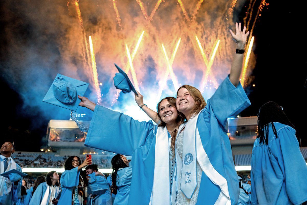 From the Carolina Alumni Review: Carolina honors Class of 2025 at commencement.

READ MORE: unc.live/4dfiQxs