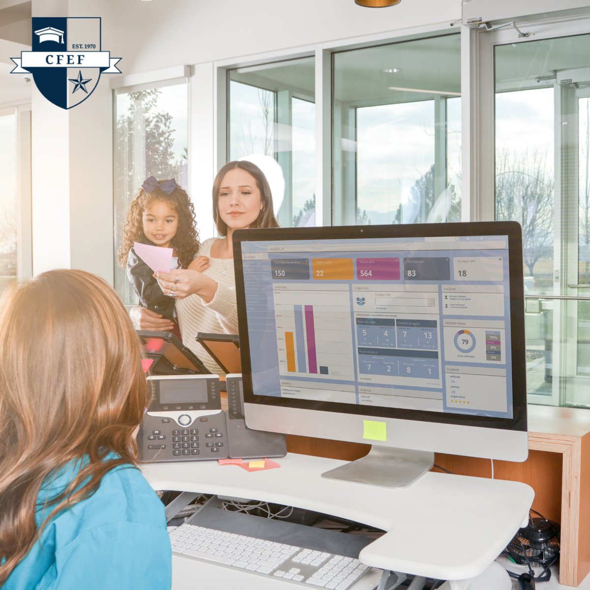 Today is #NationalReceptionistsDay - thank one if you see one. In our school systems, it's the receptionist/front desk staff that is between visitors and our students! Some are paid, and some are volunteers, regardless ➡️ WE THANK YOU and APPRECIATE YOU!