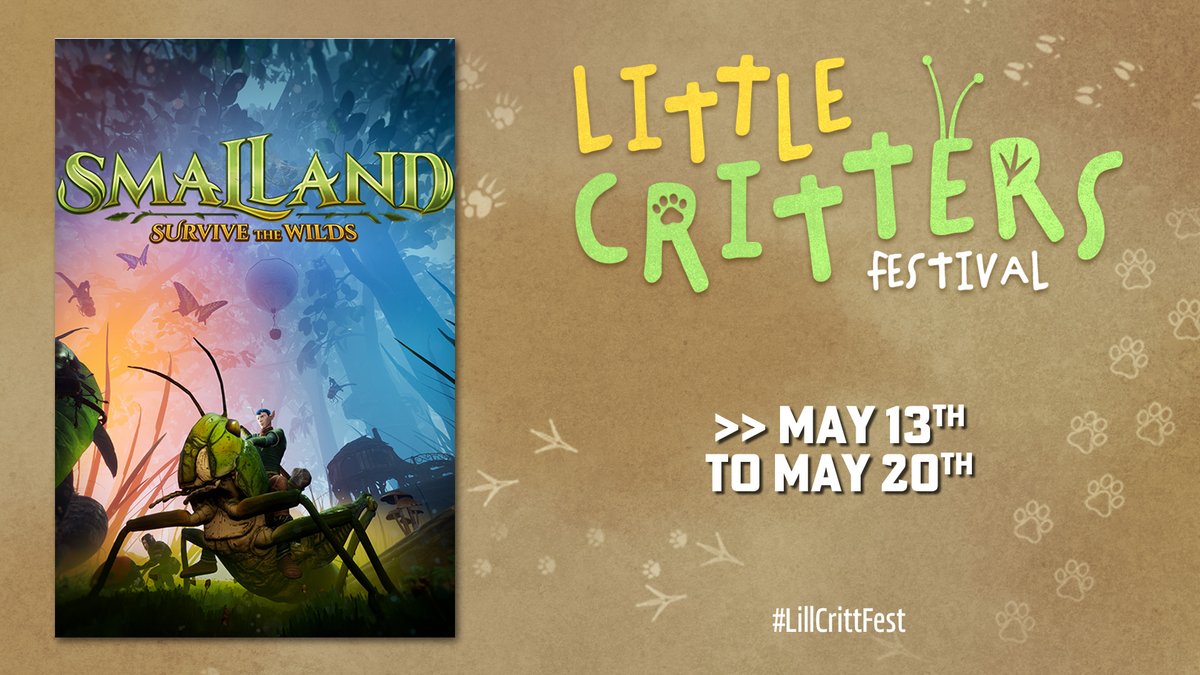 In Smalland, our critters only appear ginormous! 

Thanks <a href="/Microids_off/">Microids - Wishlist Syberia Remastered now!</a> for remembering they are indeed "little" and it's all a matter of perspective. We are excited to be a part of their #LittlCrittFest starting tomorrow!