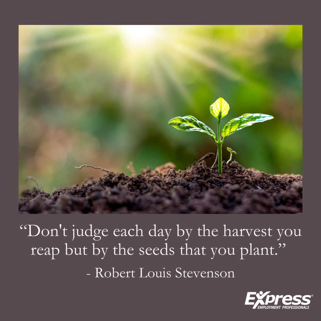 ExpressProsSCV's tweet image. Measure your days not by what you gain, but by the intentions you sow.

#MotivationMonday #ExpressPros