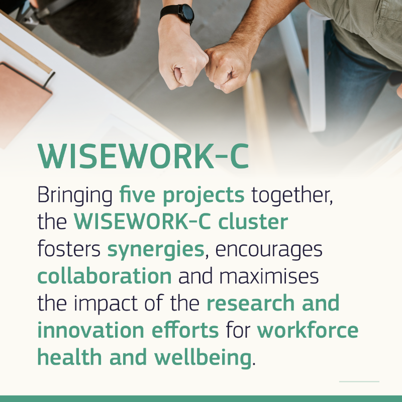 EU_HaDEA's tweet photo. Today kicks off European Public Health Week (#EPHW2025), a week dedicated to raising awareness about public health.

Check out the #HorizonEU WISEWORK-C cluster, which addresses the challenges of ensuring workforce health and wellbeing in changing work environments.