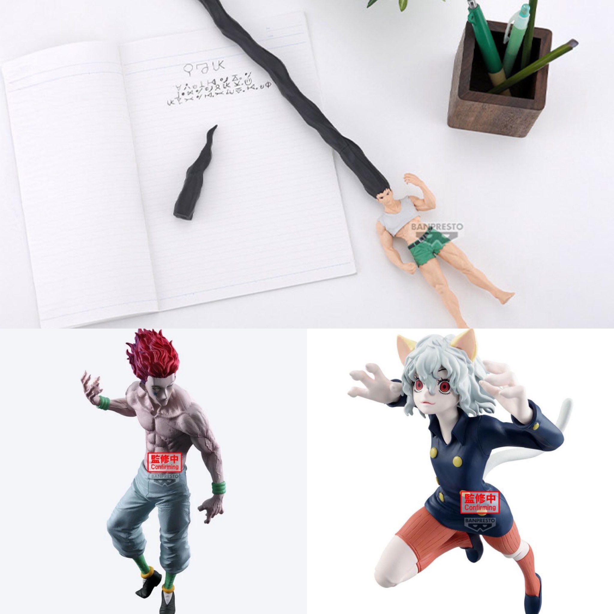 HUNTER×HUNTER Grandistaヒソカゴンありったけのペン計11個 HUNTER×HUNTER Grandistaヒソカゴンありったけのペン計11個