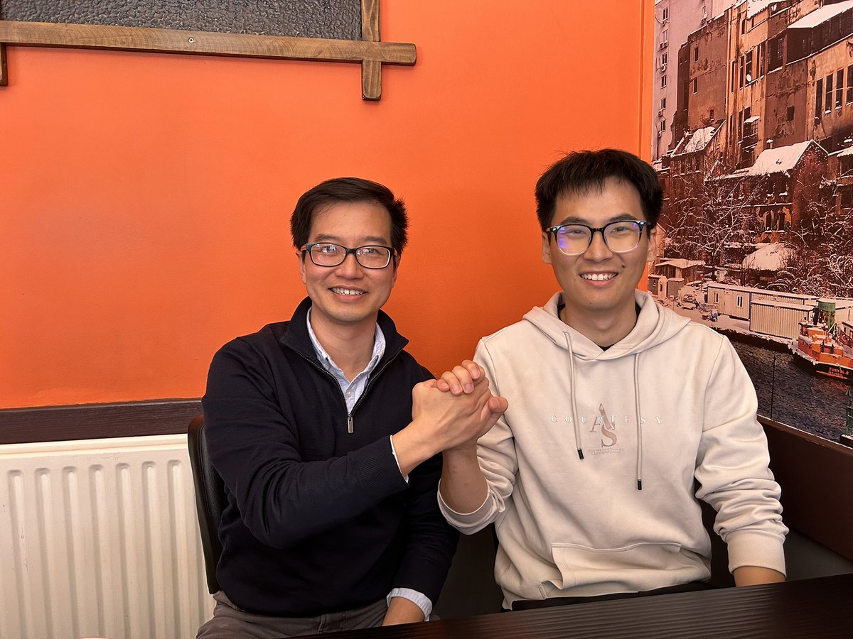 Another proud moment: Shun (<a href="/SWangMB/">SWang</a>) has successfully defended his thesis “Interpretable Computational Metaphor Processing”! He produced an impressive body of work in *ACL during his PhD. Big thanks to co-supervisor Po Yang, and to panel members Rob Gaizauskas and Scott Piao🍻🥳