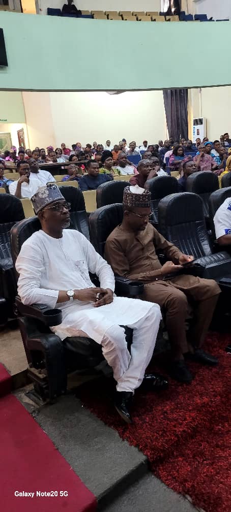 Ag. Executive Chairman, Mr Michael Ango represented by Coordinating Director, Mr Olusegun Sosimi engages members of the Association of Table Water Producers during their Annual General Meeting, at Merit House Maitama, Abuja.

#TaxTodayBuildTomorrow