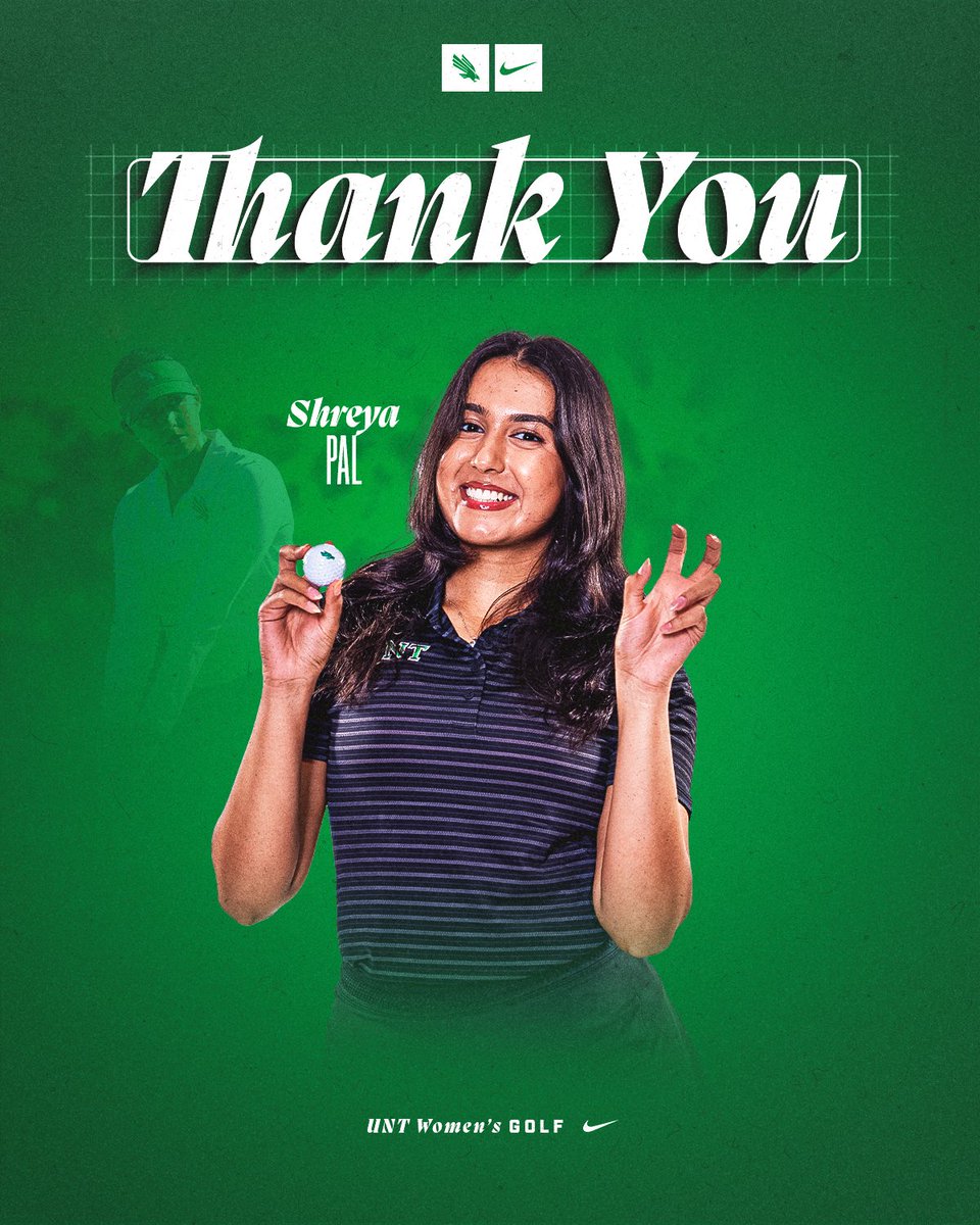 MeanGreenWGolf's tweet image. 𝙏𝙝𝙖𝙣𝙠 𝙮𝙤𝙪, Shreya 💚
All-@American_Conf ✅
All-@ConferenceUSA ✅
3⃣ conference championship 💍 ✅
3⃣ NCAA Regional appearances ✅
4⃣.0⃣ GPA 👏
#GOGreenGoLow💚⬇️