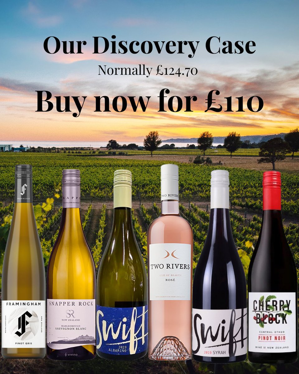 Here at SDC we are celebrating all things #NewZealand We are offering 10% OFF Any 2 bottles of New Zealand wine. See our range here:
southdownscellars.co.uk/wines/new-zeal… 
Can't decide, then why not go for our selection:
southdownscellars.co.uk/product/new-ze… 
Use code NZ10 at checkout when purchasing online