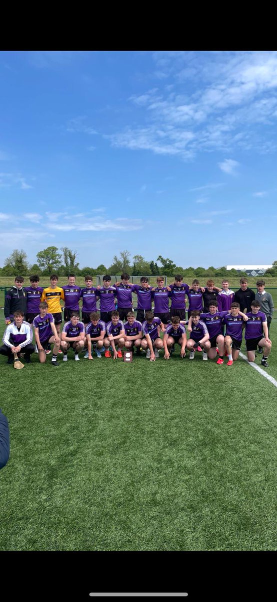 Brilliant way to end the season for our Senior Hurling Team, who won the Leinster Schools Senior Hurling League Final today v Boyne Community School, in Abbotstown today! Congratulations to our players and coaches!