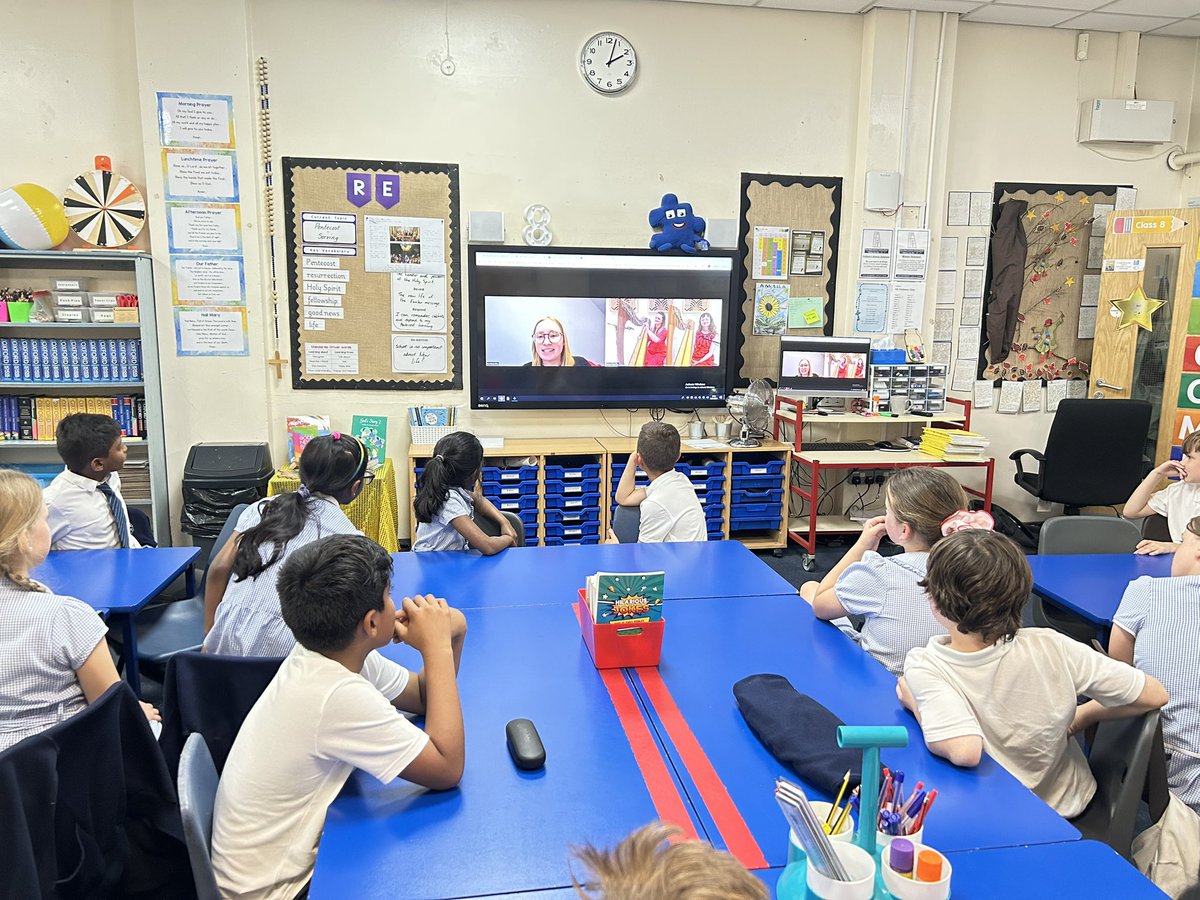 Today, Class 8 thoroughly enjoyed a fantastic live music concert by the Chroma Harp Duo, hosted by Live Music Now. It was an inspiring and engaging experience, and we can’t wait to take part in more live performances in the future!

<a href="/ResonateHub/">Resonate</a> <a href="/LiveMusicNowUK/">Live Music Now</a>