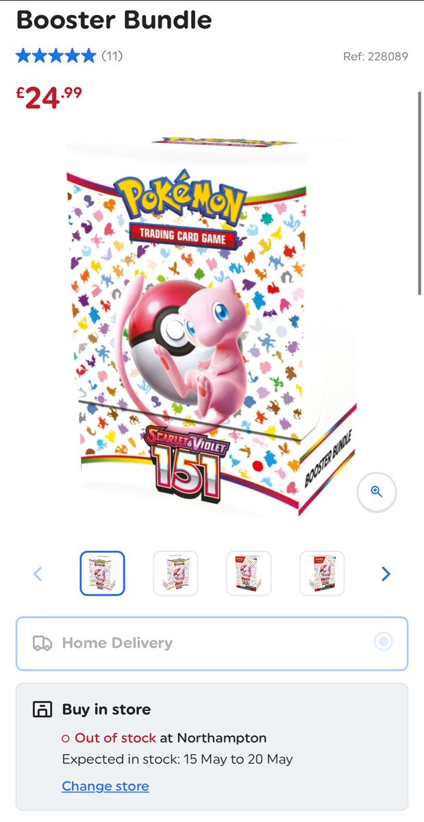 Pokemon Stock Alerts UK tweet media