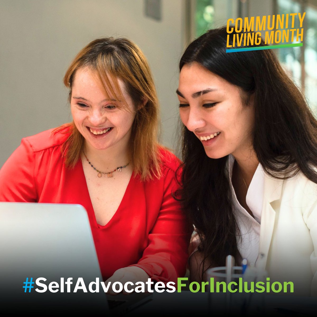 Self-advocates are the driving force behind the Community Living movement. Their leadership and dedication light the path toward a more inclusive future for all of us. If you’re a self-advocate, use the hashtag #SelfAdvocatesForInclusion to share how you are advocating.