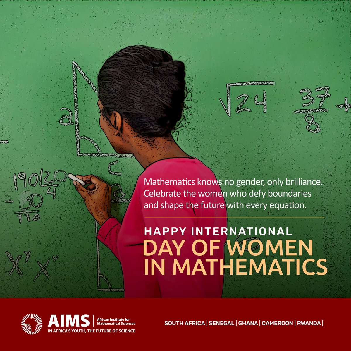 Happy Women in Mathematics Day! Celebrating the brilliant women who shape math &amp; inspire future generations.

#WomenInMath #May12 #STEMinclusion