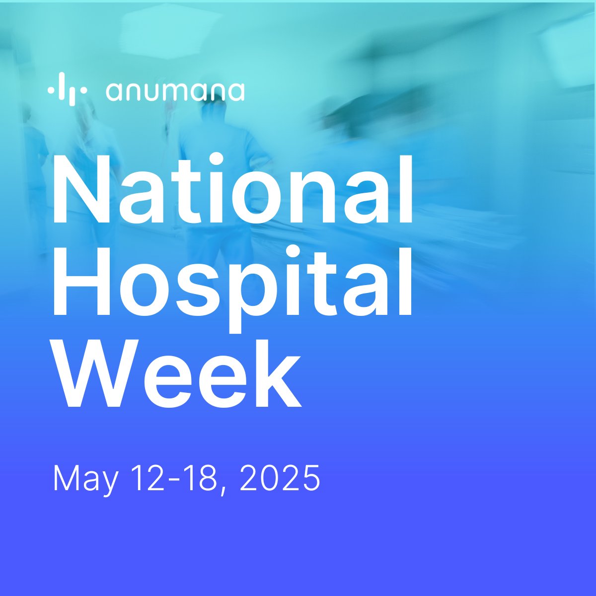 🌟 Happy National Hospital Week! 🌟

We honor healthcare professionals and the vital role hospitals play in our communities. At Anumana, we're proud to support hospitals with AI technology for early heart disease detection, transforming ECGs, and improving patient care.