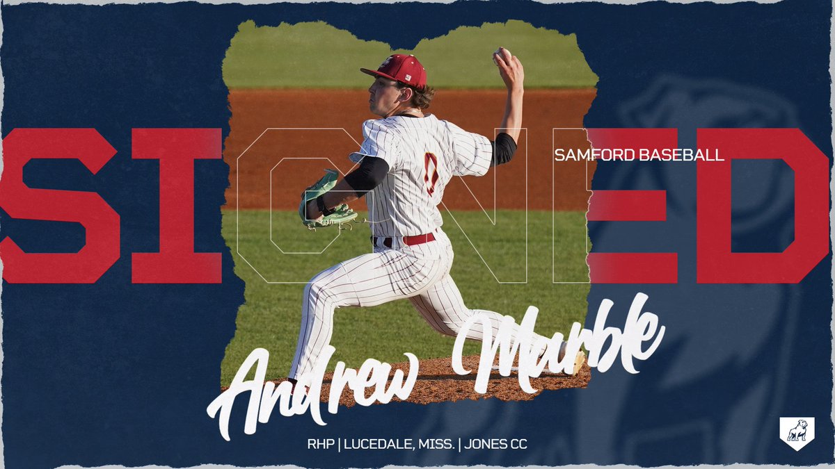 Welcome to the Samford Family, <a href="/AndrewMarble12/">Andrew Marble</a>!

#SetTheStandard | #AllForSAMford