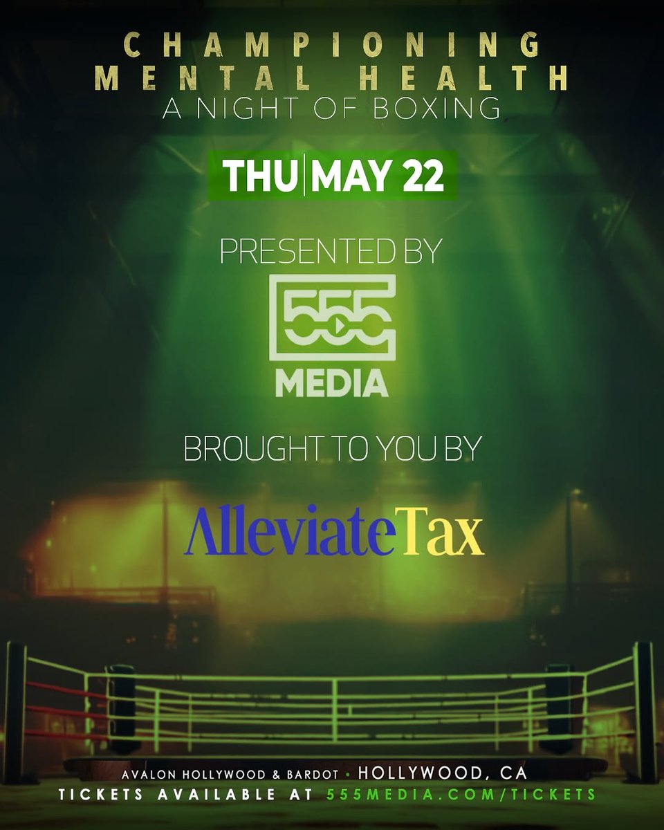 CMHBoxing (@cmhboxing) on Twitter photo Proud to team up with <a href="/alleviatetax/">Alleviate Tax</a> in #ChampioningMentalHealth through the power of boxing ๐ง โจ
โ๏ธ ๐ญ๐๐๐๐๐ @cmhboxing
#MindOverMatter #BoxingForChange Proud to team up with <a href="/alleviatetax/">Alleviate Tax</a> in #ChampioningMentalHealth through the power of boxing ๐ง โจ
โ๏ธ ๐ญ๐๐๐๐๐ @cmhboxing
#MindOverMatter #BoxingForChange