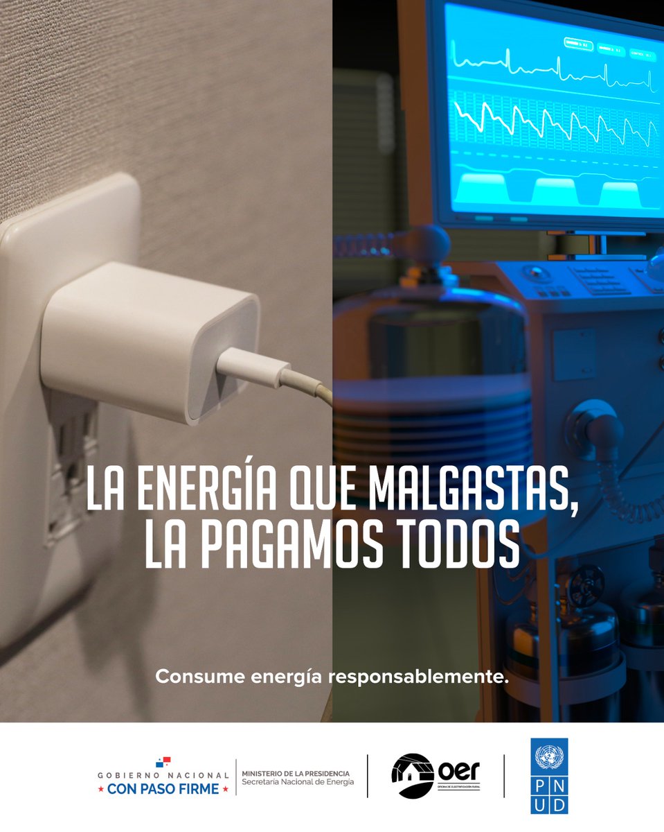 EnergiaPma's tweet image. Cada bombillo innecesario, cada aparato enchufado sin usar, suma. Y esa suma la pagamos entre todos. La energía que malgastas, la pagamos todos. ¡Tu ahorro cuenta! ⚡💡
@PNUDPanama @OficinaE_Rural
#ConPasoFirme #EficienciaEnergética #AhorraEnergía #EnergíaPanamá