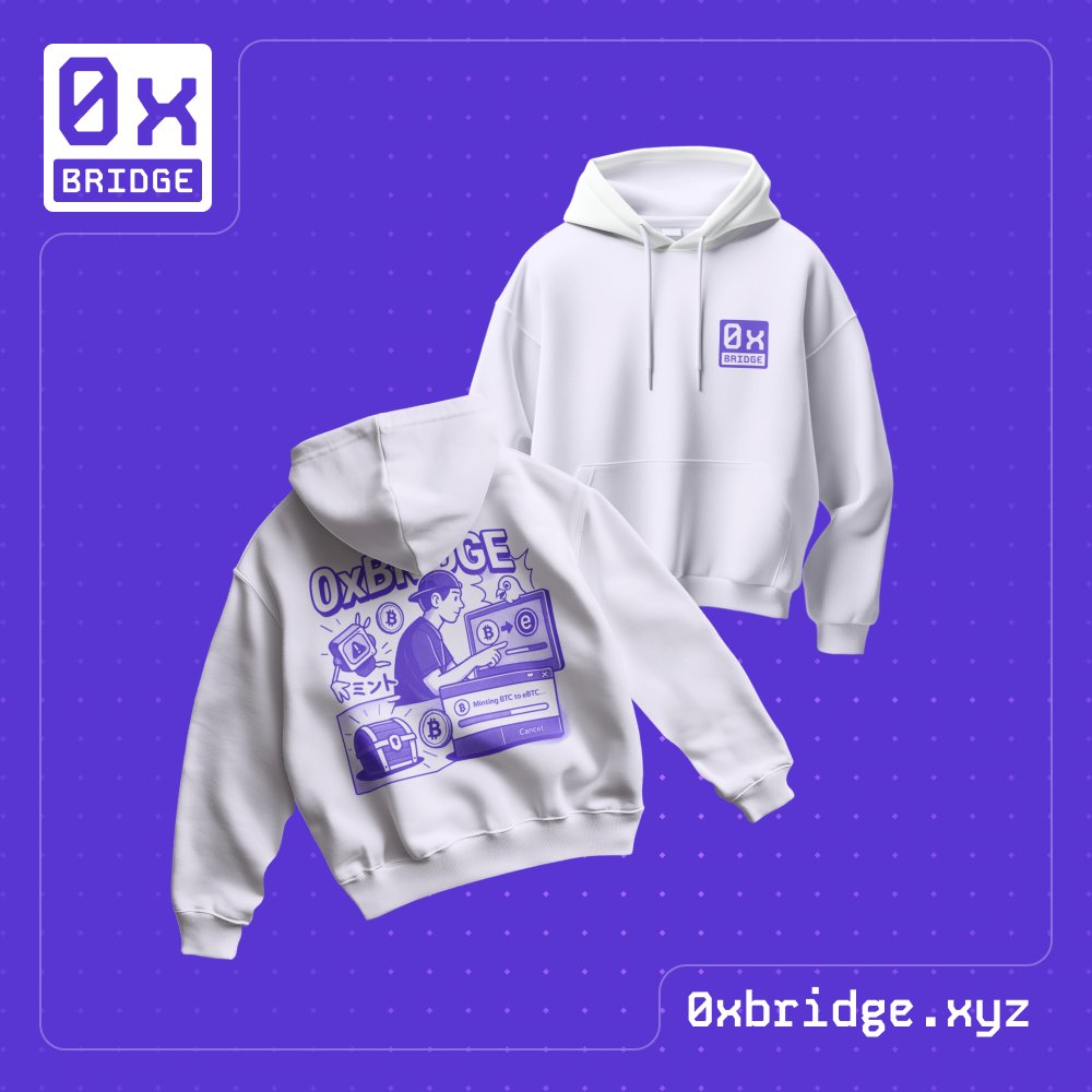 Random Guy: Sure, eBTC is wonderful and helps maximize Bitcoin's potential yada yada🥱

Can you cook some merch though?

0xBridge: yes, indeed😎

P.S. Retweet/Comment to be the first to get their hands on this when we launch!