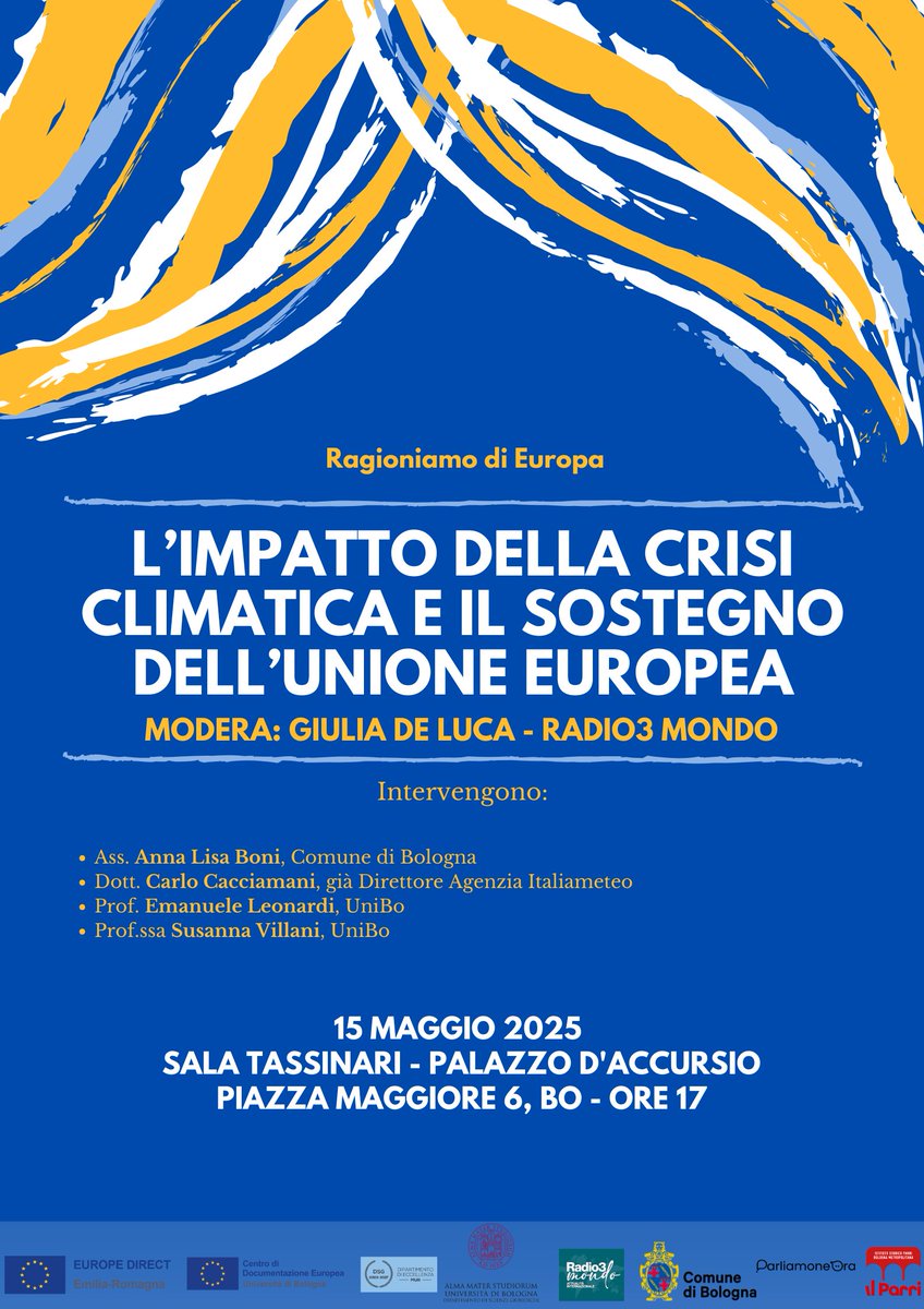 L'impatto della crisi climatica e il sostegno UE site.unibo.it/cde-bologna/it… #unibo