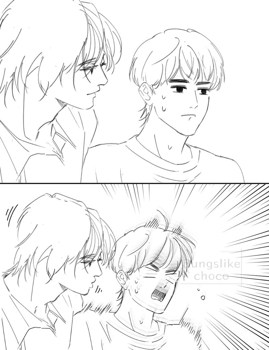 Bungslikechoco's tweet image. Yeah... what eyes?

#XODIAC #소디엑 #BEOMSOO #범수 #ZAYYAN #자얀 #fanart #digitalart