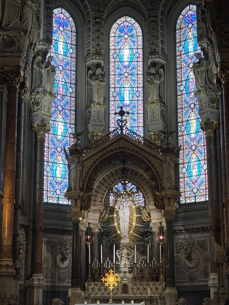 _ChristusRex_'s tweet image. Basilique Notre-Dame de Fourvière, Lyon