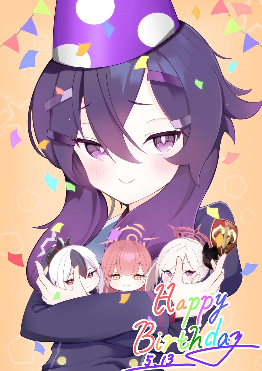 KuMaNeKo_vvw's tweet image. "便利屋68のみんなと主役のハルカ"
 #ブルアカ  #ハルカ  
 #伊草ハルカ生誕祭2025 
 #アル  #ムツキ  #カヨコ  
 #ブルアカイラスト部