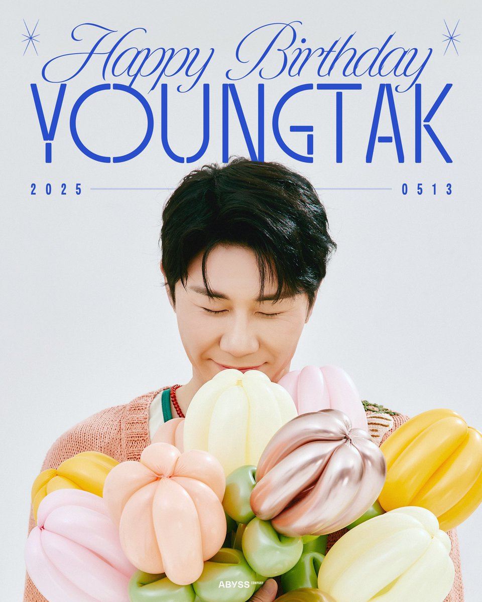 [📸]
💙𝗛𝗔𝗣𝗣𝗬 𝗬𝗢𝗨𝗡𝗚𝗧𝗔𝗞 𝗗𝗔𝗬💙

𝟮𝟬𝟮𝟱.𝟬𝟱.𝟭𝟯
영탁의 생일을 축하합니다🎉

#영탁 #YOUNGTAK
#HAPPY_YOUNGTAK_DAY