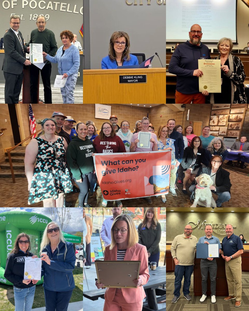 It's official: Idaho Gives is a big deal statewide! Thank you to local leadership for coming together to lift up nonprofits! #IdahoGives IdahoGives.org