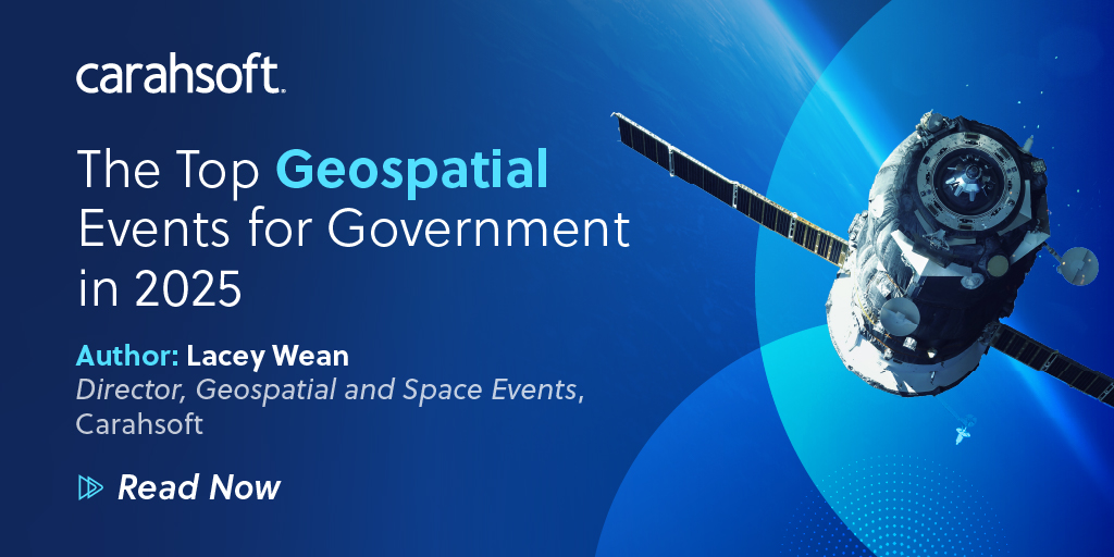 Carahsoft's tweet image. From enhancing #nationalsecurity to supporting environmental initiatives, #geospatialtechnologies are revolutionizing the Government sector. Explore the top events of 2025 &amp;amp; watch these innovations come to life: carah.io/2025Geospatial…
