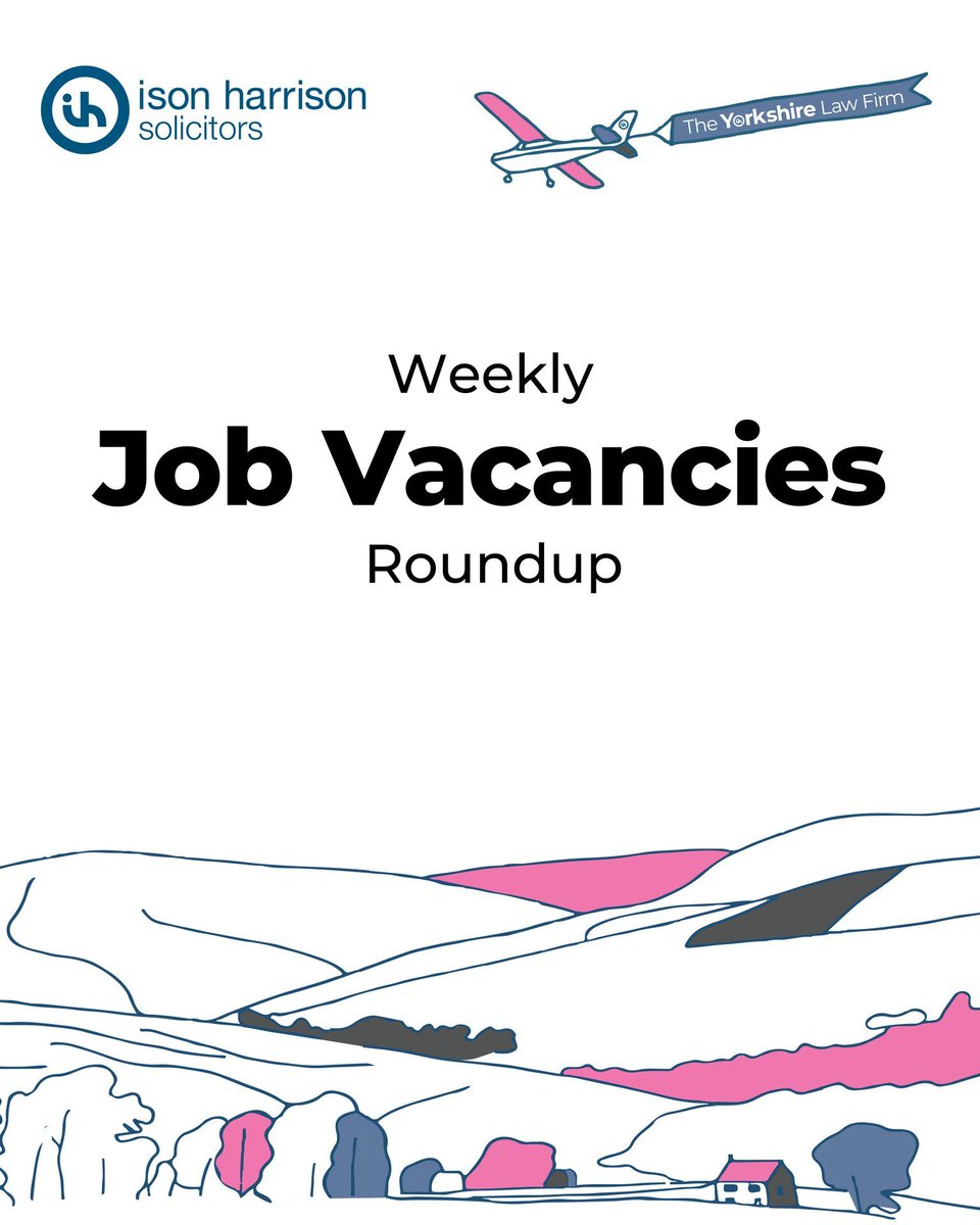 IsonHarrison's tweet photo. ⭐️Join Our Team!⭐️

Looking to grow your legal career? We’re hiring for the following positions:

🔗 Inquest Solicitor / Legal Executive
🔗 Conveyancer/Executive - Residential Property 
🔗 Conveyancing Assistant – Residential/New Build Property 
🔗 Family Lawyer (Private and Legal Aid Funded Role)  
🔗 Clinical Negligence Solicitor/Legal Executive (Grade C) 
🔗 Conveyancer/Executive – Residential Property

Apply online ⬇️
https://t.co/Uhf6t5qPU7

#LawJobs #Recruitment #LegalProfessionals #WeAreHiring #WeeklyRoundup #MondayMotivation