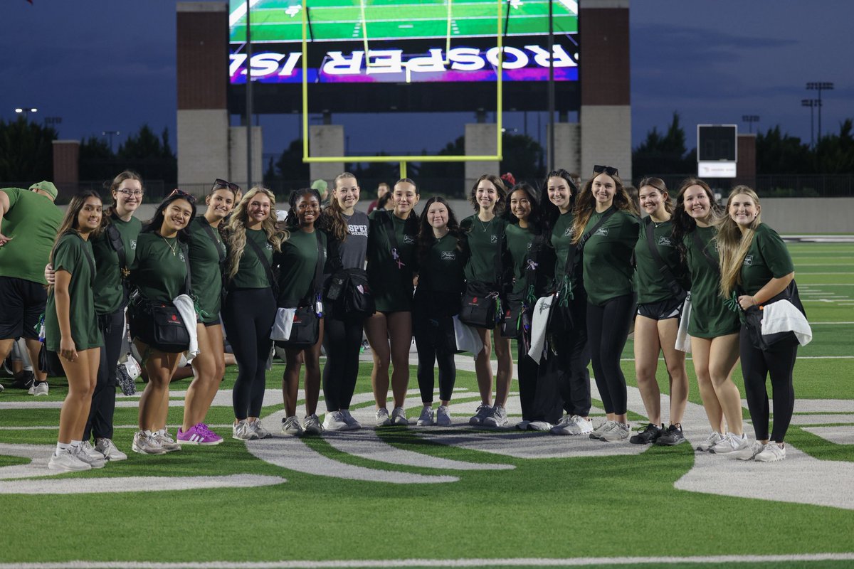 Thank you to all of our Student Athletic Trainers for helping with this spring fb season. We couldn’t do it without you! <a href="/PISD_Athletics/">ProsperISDAthletics</a>  <a href="/ProsperEaglesFB/">Prosper Eagles FB</a>