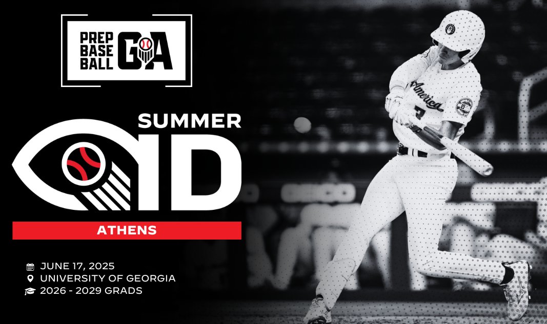 Prep Baseball Georgia (@prepbaseballga) on Twitter photo ๐ถ ๐๐ญ๐ก๐๐ง๐ฌ ๐๐ฎ๐ฆ๐ฆ๐๐ซ ๐๐ ๐ถ
๐ June 17th
๐ University of Georgia, Foley Field
๐ Trackman, VALD, Blast
๐ค 2026-2029 grads
Excited to be back at the newly renovated Foley Field. Come check it out. โผ๏ธ
Registration, event details
๐ loom.ly/pIcLTpc ๐ถ ๐๐ญ๐ก๐๐ง๐ฌ ๐๐ฎ๐ฆ๐ฆ๐๐ซ ๐๐ ๐ถ
๐ June 17th
๐ University of Georgia, Foley Field
๐ Trackman, VALD, Blast
๐ค 2026-2029 grads
Excited to be back at the newly renovated Foley Field. Come check it out. โผ๏ธ
Registration, event details
๐ loom.ly/pIcLTpc