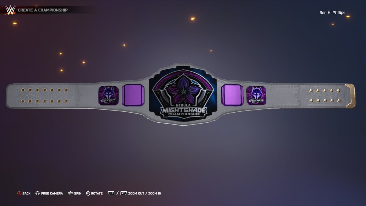 SWWFOfficial's tweet photo. SWWF Title Showcase!: Our Women's world title of Tuesday Shockwave Overdrive

Nebula Nightshade Championship https://t.co/SXtuuH9MTe