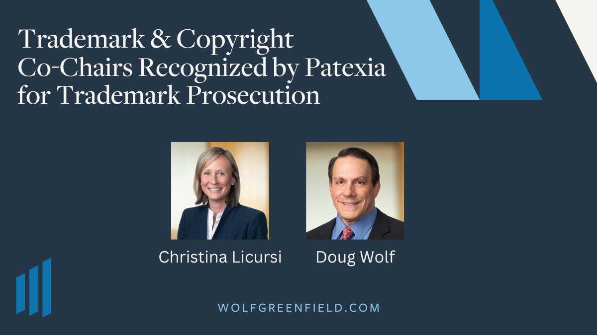 Wolf Greenfield tweet media