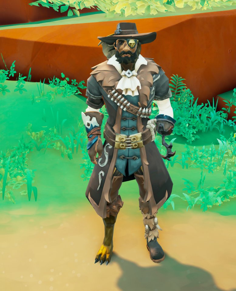 Theme: Hunter 
#StyleOfThieves
<a href="/SeaOfThieves/">Sea of Thieves</a>
#SeaOfThieves