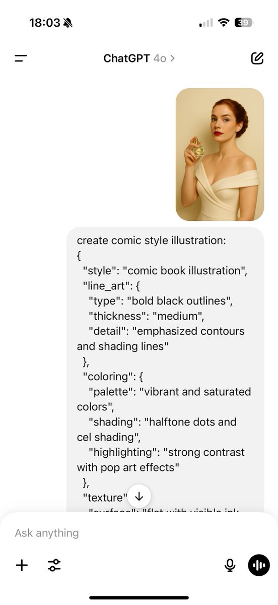 create comic style illustration:
{
"style": "comic book illustration",
"line_art": {
"type": "bold black outlines",
"thickness": "medium",
"detail": "emphasized contours and shading lines"
},
"coloring": {
"palette": "vibrant and saturated colors",
"shading": "halftone dots and
